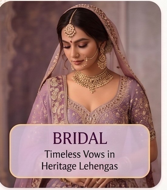 Bridal — Timeless vows in heritage lehengas